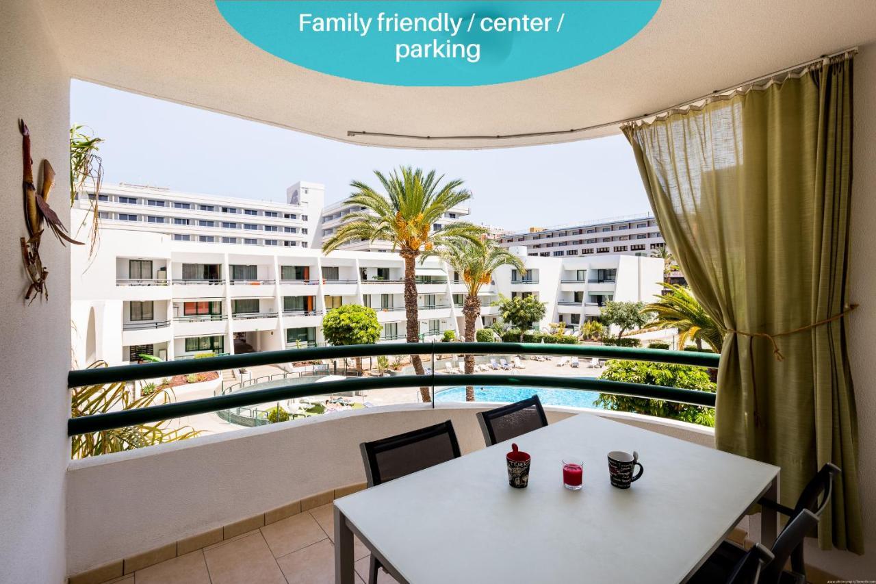 Go2Tenerife Appart'Nido Famille - Piscine & Plage Apartment ปลายาเดลาสอเมริกาส ภายนอก รูปภาพ